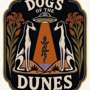 Alien Invasion Dogs of the Dunes T-shirt